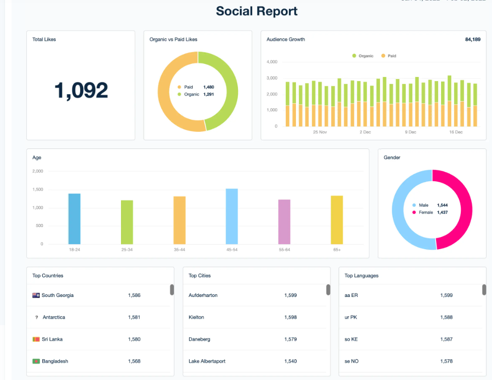 social report